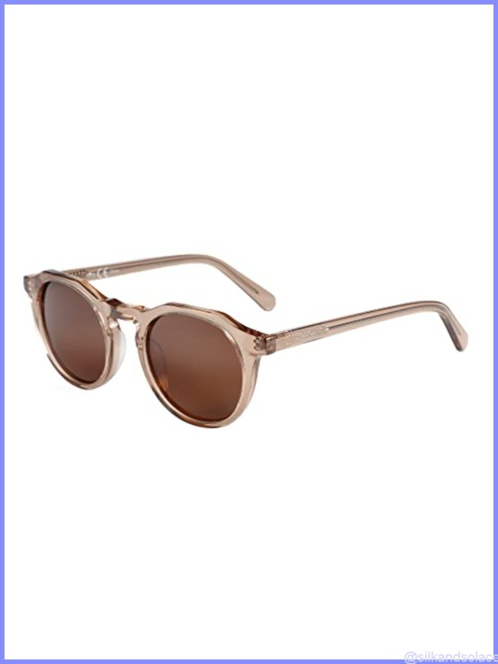 Round Polarized Sunglasses UV400 Full-Frame Unisex Casual Running